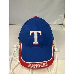 Texas Rangers Fox Sports Net x Progressive Promo Strapback Hat